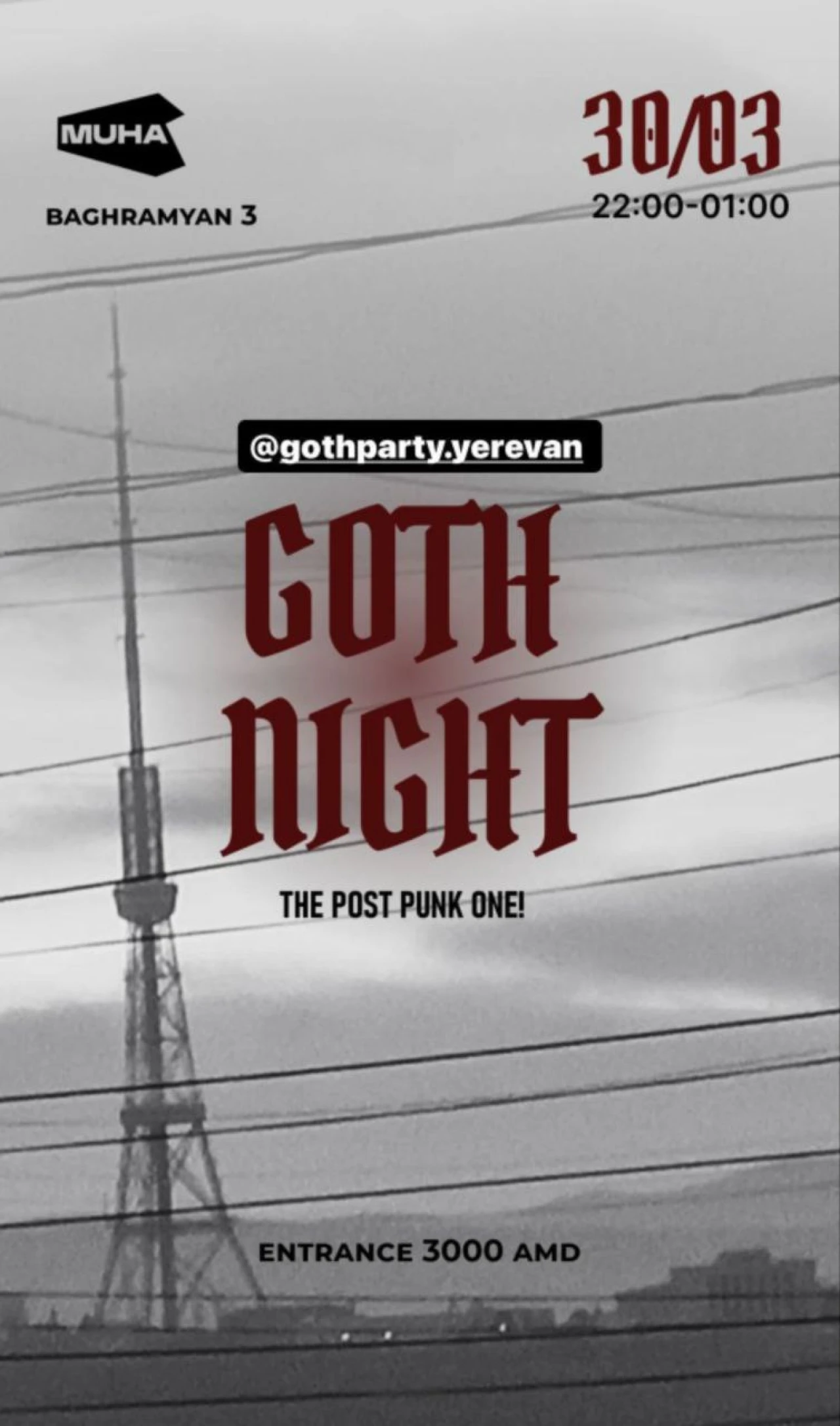 Goth Night MUHA Yerevan
