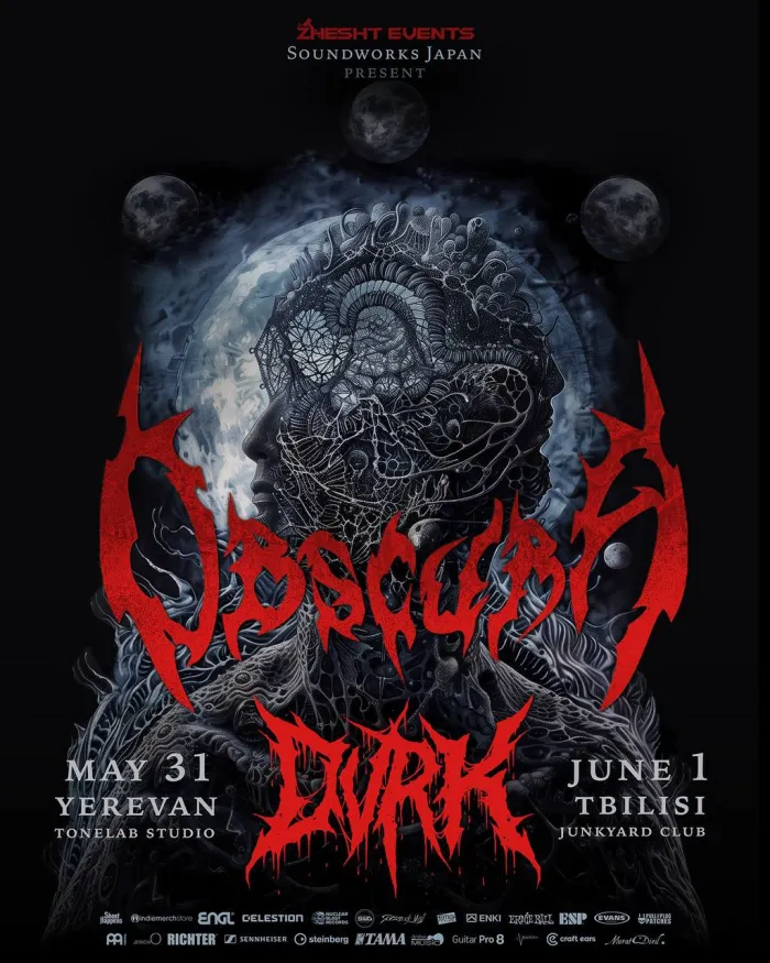 Obscura x DVRK live in Yerevan ToneLab Studio 19a Koryun St, Yerevan