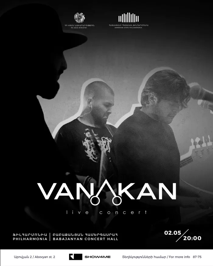 VANAKAN Armenian State Philharmonia 2 Abovyan St