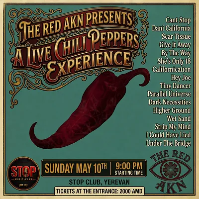 Chili Peppers tribute experience