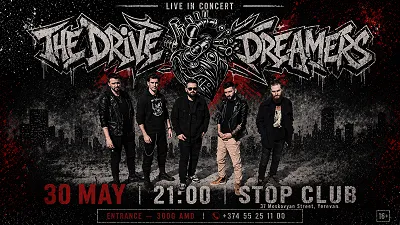 The Drive DreaMers — Live Rock & Metal Night
