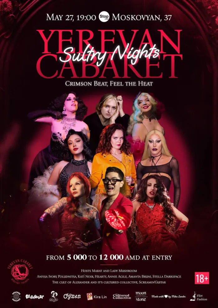 🖤 SULTRY NIGHTS: Crimson Beat, Feel the Heat 🖤 Stop Club 37 Moskovyan Street
