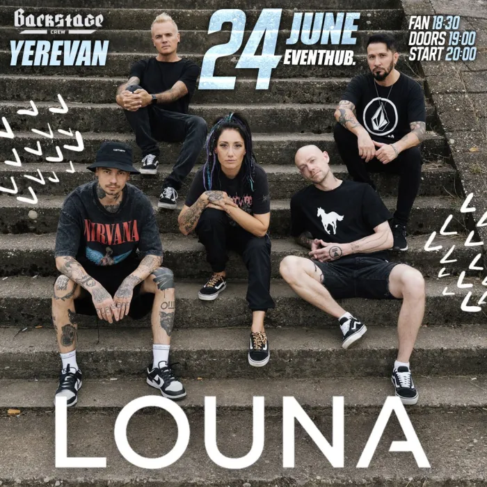 LOUNA in Yerevan EventHub. 3 Aharonyan St., Yerevan, Armenia