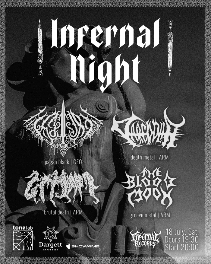 Infernal Night ToneLab Studio 19a Koryun St, Yerevan