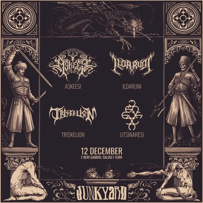 Askeesi, Triskelion, Utsinaresi and Ildaruni Junkyard Club 2 Beri Gabriel Salosi I Turn