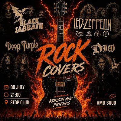 🔥Rock Legends - cover night