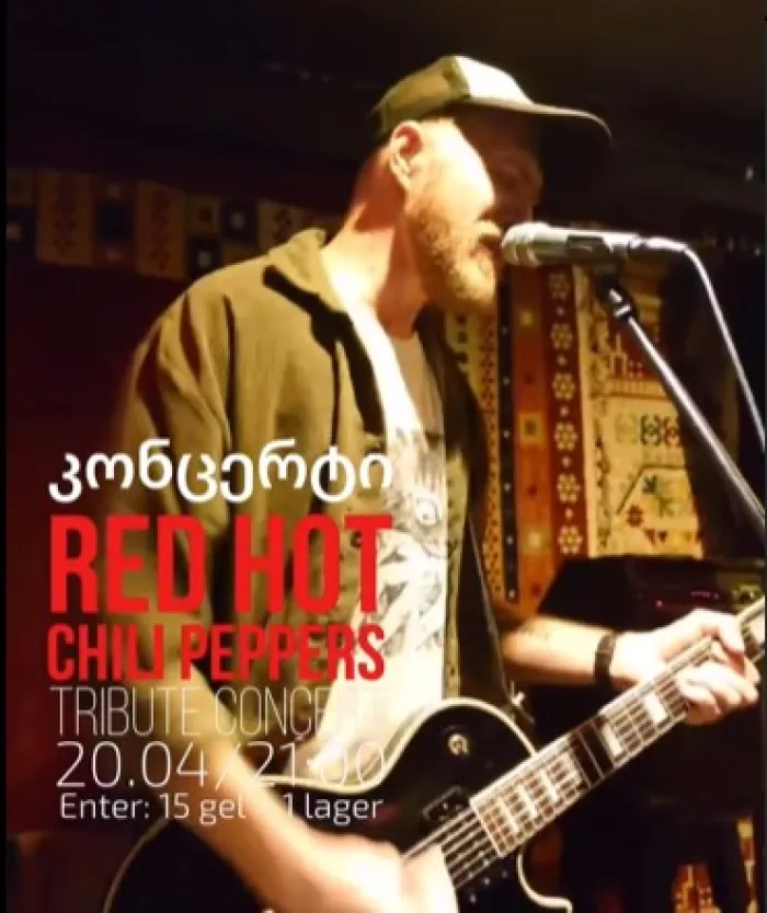 Tribute concert Red hot chili peppers 🔥🌶️🔥🌶️ Philosof Club 6 Giorgi Akhvlediani St, Tbilisi