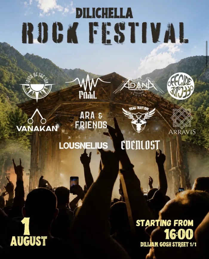 Dilichella Rock Festival Dilichella Complex, Dilijan, Gosh Street 1/1