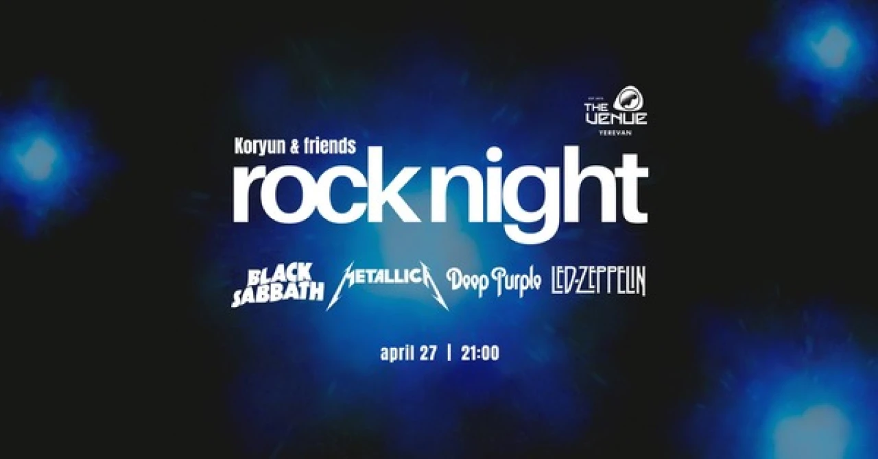 Rock Classics - cover live concert The Venue 5GQ7 6HG, Yerevan