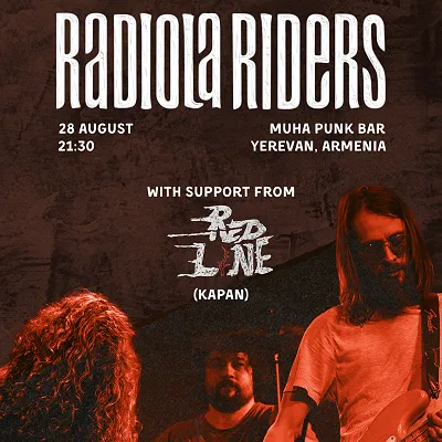 Stoner Rock gig in Yerevan / Radiola Riders & Red Line
