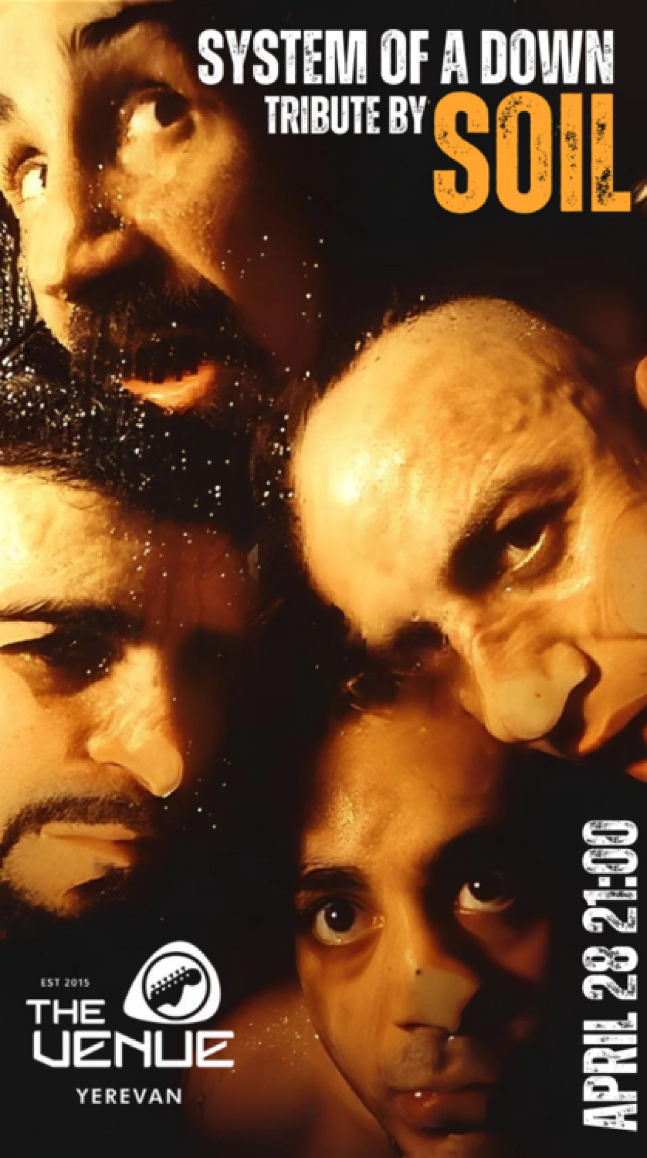 System Of A Down tribute SOIL The Venue 5GQ7 6HG, Yerevan