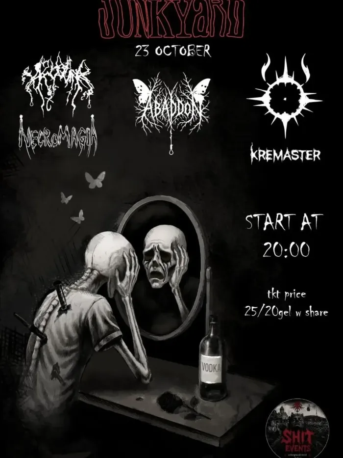Abaddon | Kremaster |Arkvia | Necromagia Junkyard 2 Beri Gabriel Salosi I Turn, Tbilisi