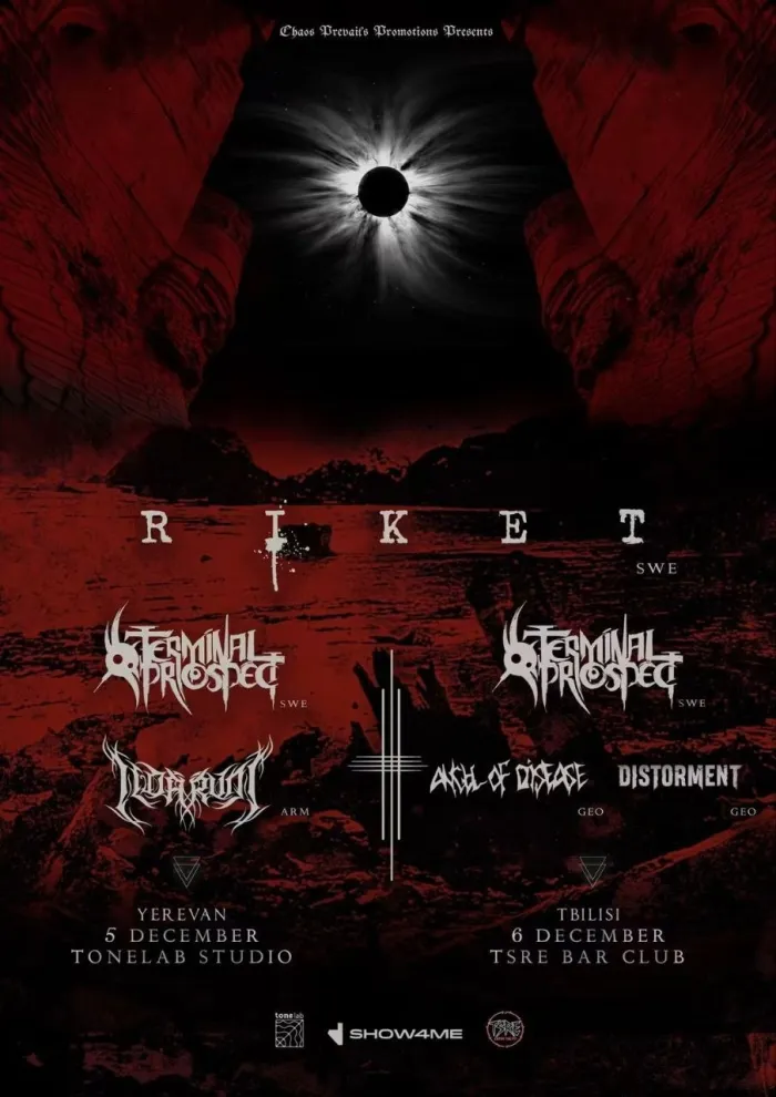 Riket live in Yerevan//Ildaruni//Terminal Prospect ToneLab Studio 19a Koryun St, Yerevan