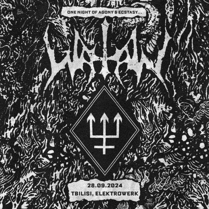 WATAIN Elektrowerk 2 Beri Gabriel Salosi I Turn, Tbilisi