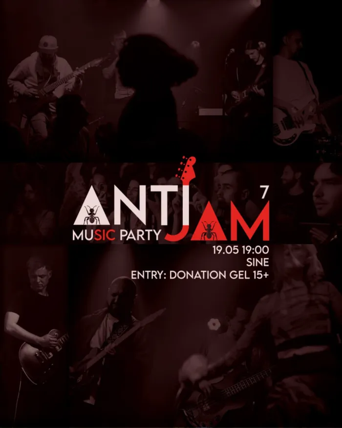 Anti-Jam Music Party #7 Sine 1 Giorgi Leonidze St, Tbilisi
