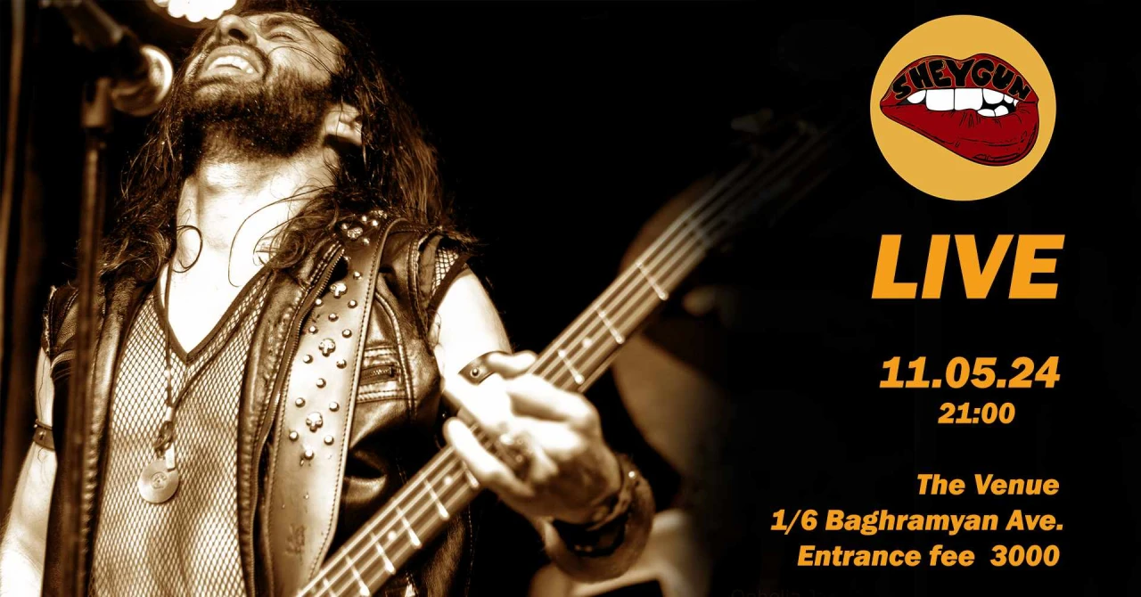 Sheygun-Live at The Venue The Venue 5GQ7 6HG, Yerevan