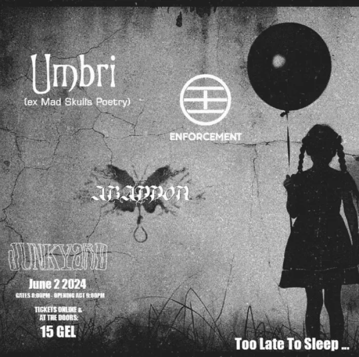 Umbri & Abaddon & Enforcement Junkyard Bar 2 Beri Gabriel Salosi I Turn, Tbilisi