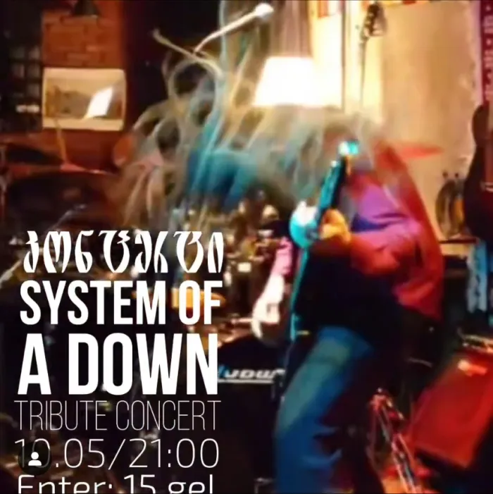 SOAD Tribute concert Philosof Club 6 Giorgi Akhvlediani St, Tbilisi