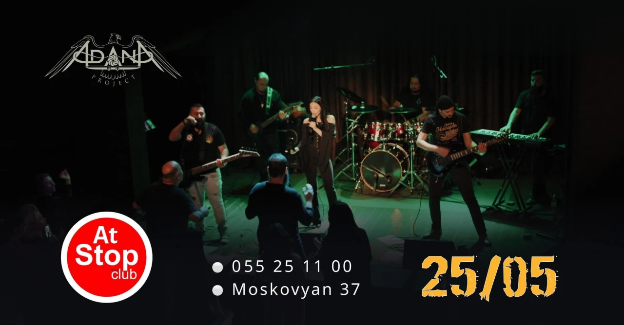 Adana Project live at Stop Club Stop Club 37 Moskovyan Street, Yerevan