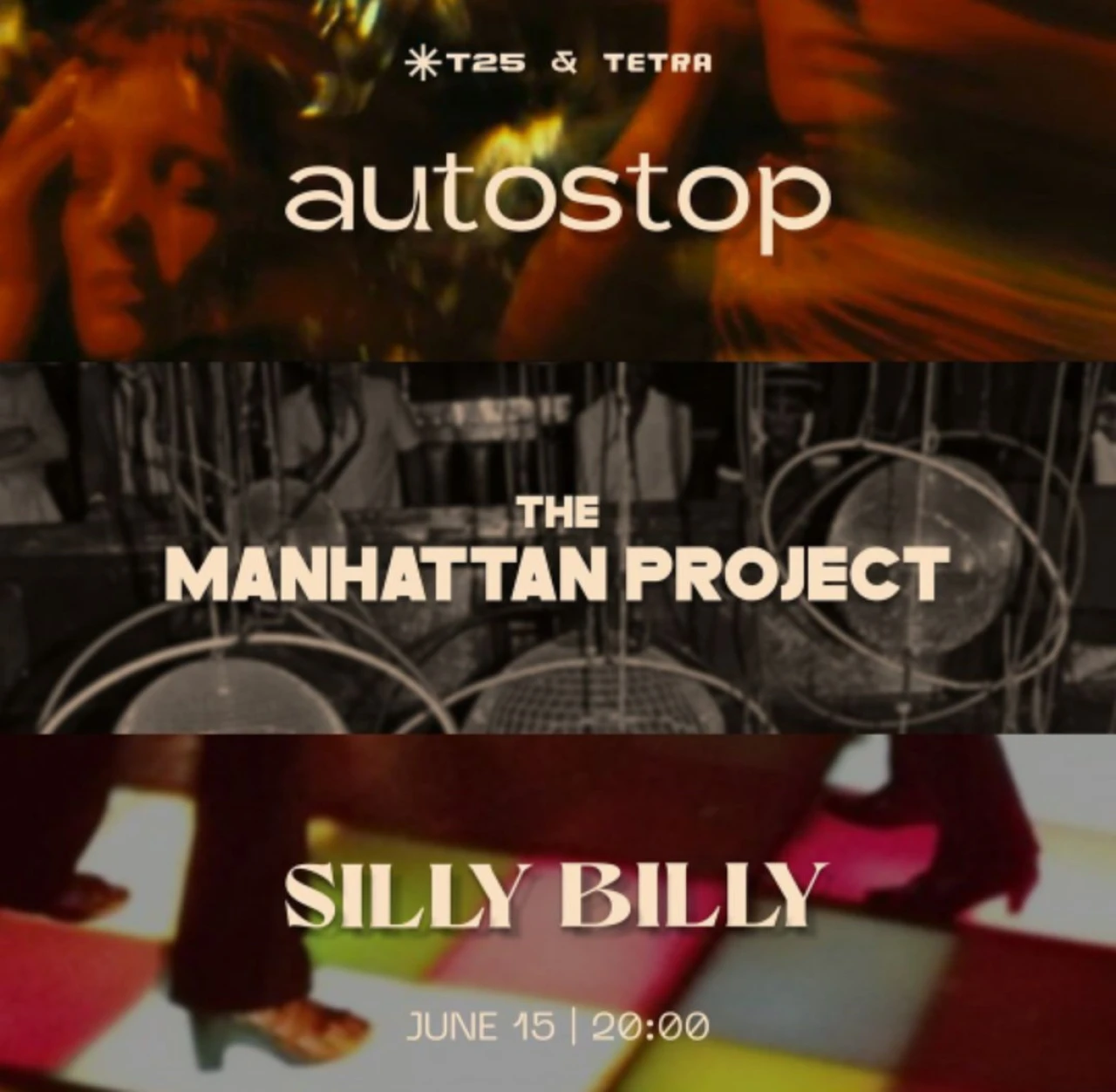 Autostop / The Manhattan Project / Silly Billy Tetra bar QRQR HWM, Gyumri