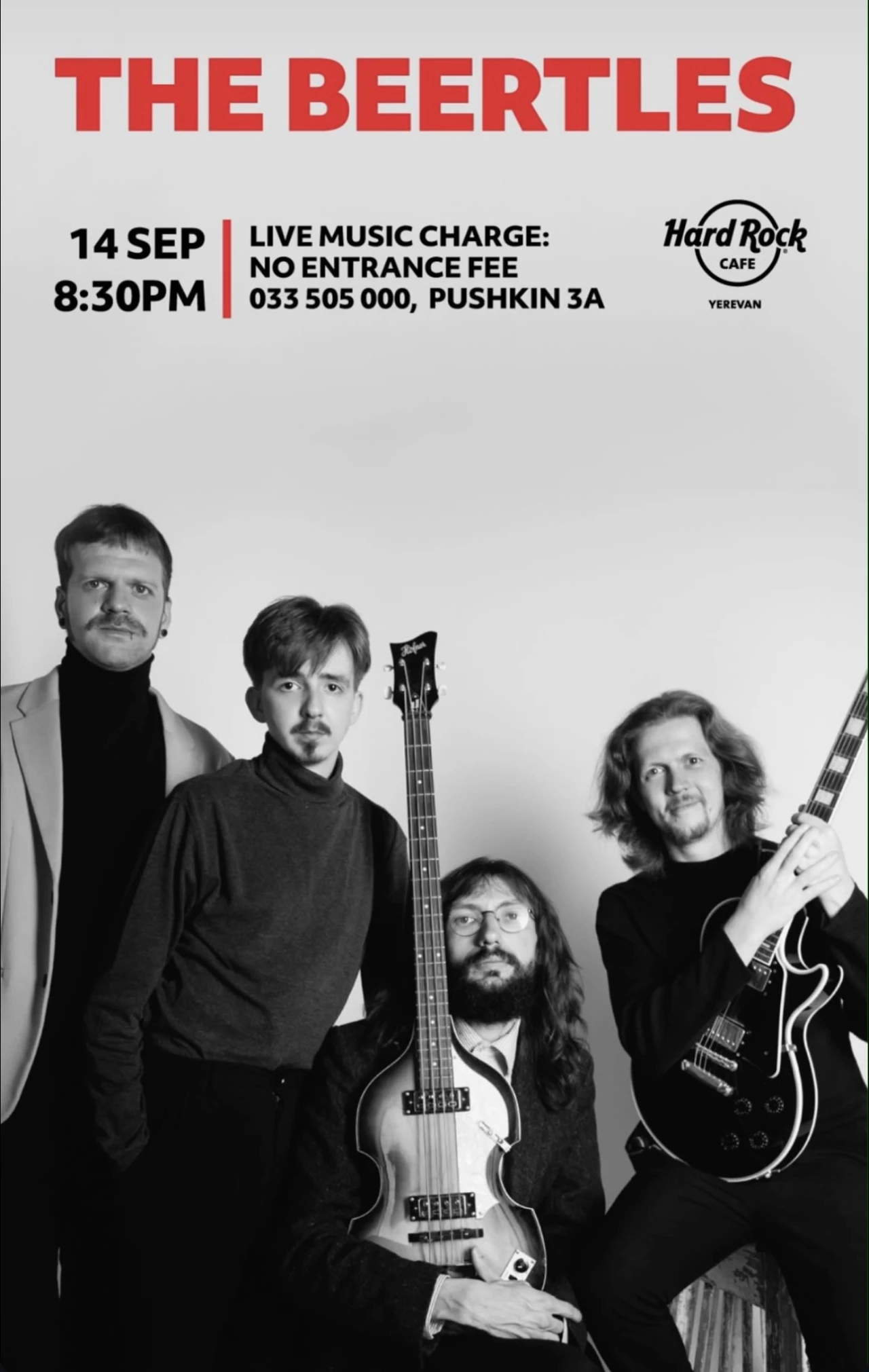 The Beertles Hard Rock Cafe 3a Pushkin St, Yerevan