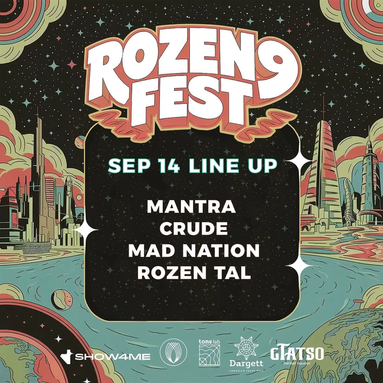 Rozen 9 Fest (day 2: hard-rock) ToneLab Studio 19a Koryun St, Yerevan