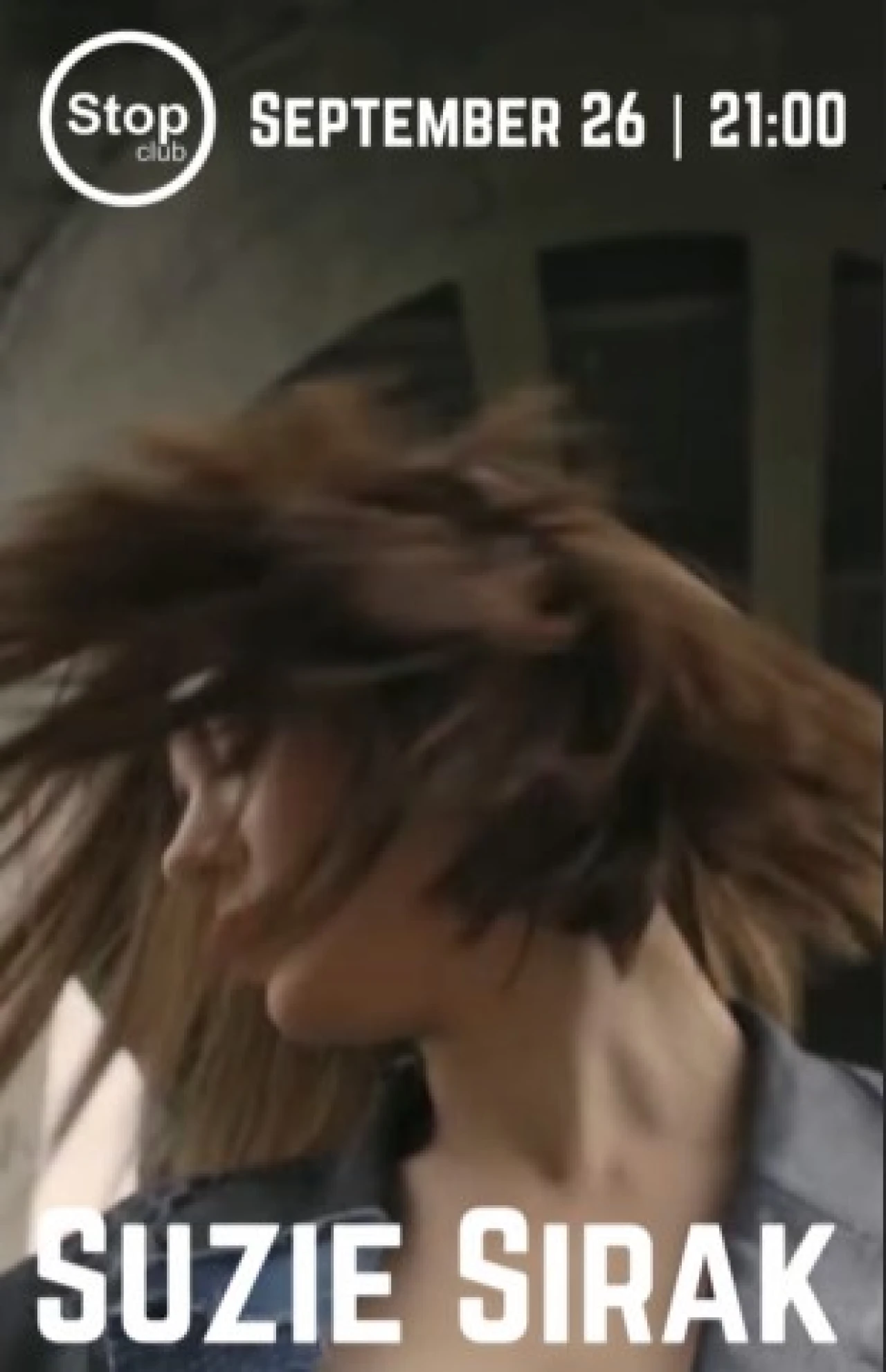 𝐒𝐮𝐳𝐢𝐞 𝐒𝐢𝐫𝐚𝐤 | 𝐋𝐢𝐯𝐞 𝐚𝐭 𝐒𝐭𝐨𝐩 𝐂𝐥𝐮𝐛 Stop Club 37 Moskovyan Street, Yerevan