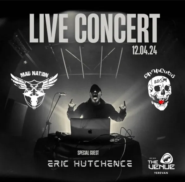 Mad Nation - B.D.S.M. & Special Guest Eric Hutchence Live at The Venue