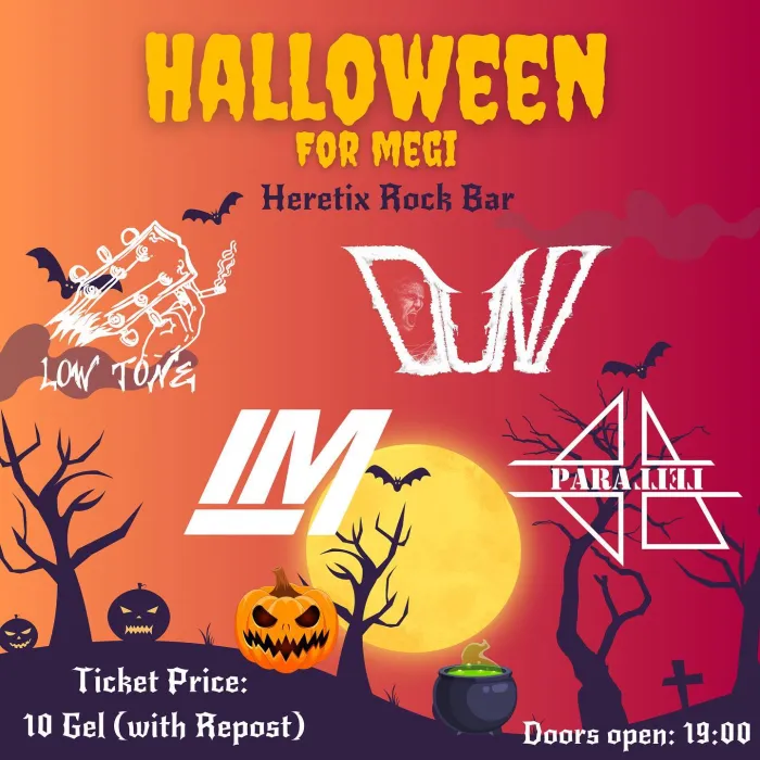 Halloween for Megi Heretix Rock Bar 2 Aleqsandre Diuma St, Tbilisi