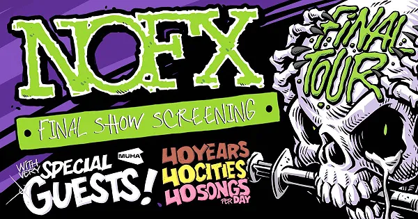 Nofx  lecture and movie screening