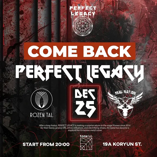 Perfect Legacy | MAD NATION |ROZEN