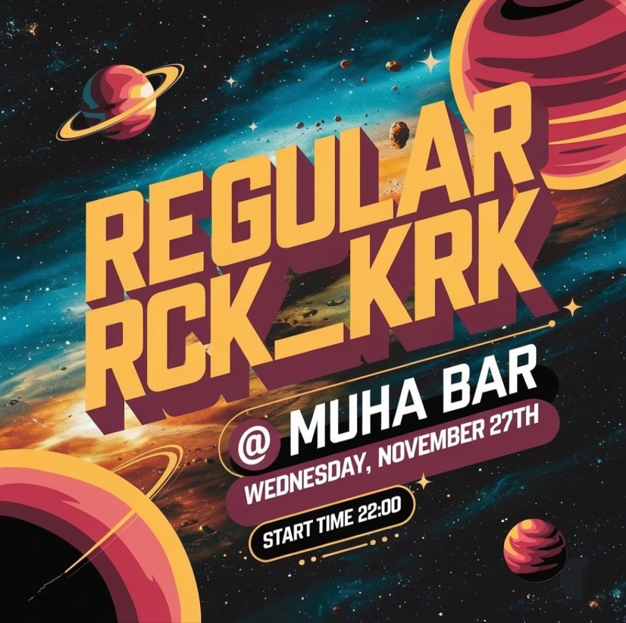 REGULAR RCK_KRK MUHA 3 Marshal Baghramyan Ave, Yerevan