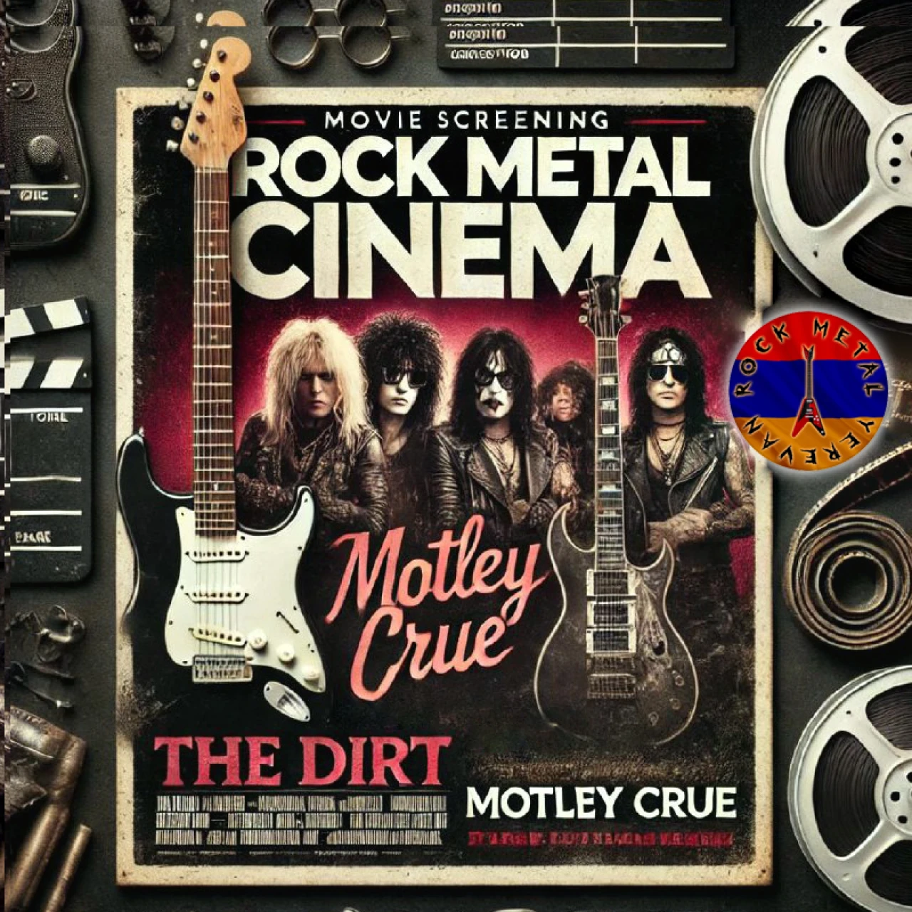 Rock Metal Cinema: кинопоказ "The Dirt" 4 5 Mesrop Mashtots Ave, Yerevan