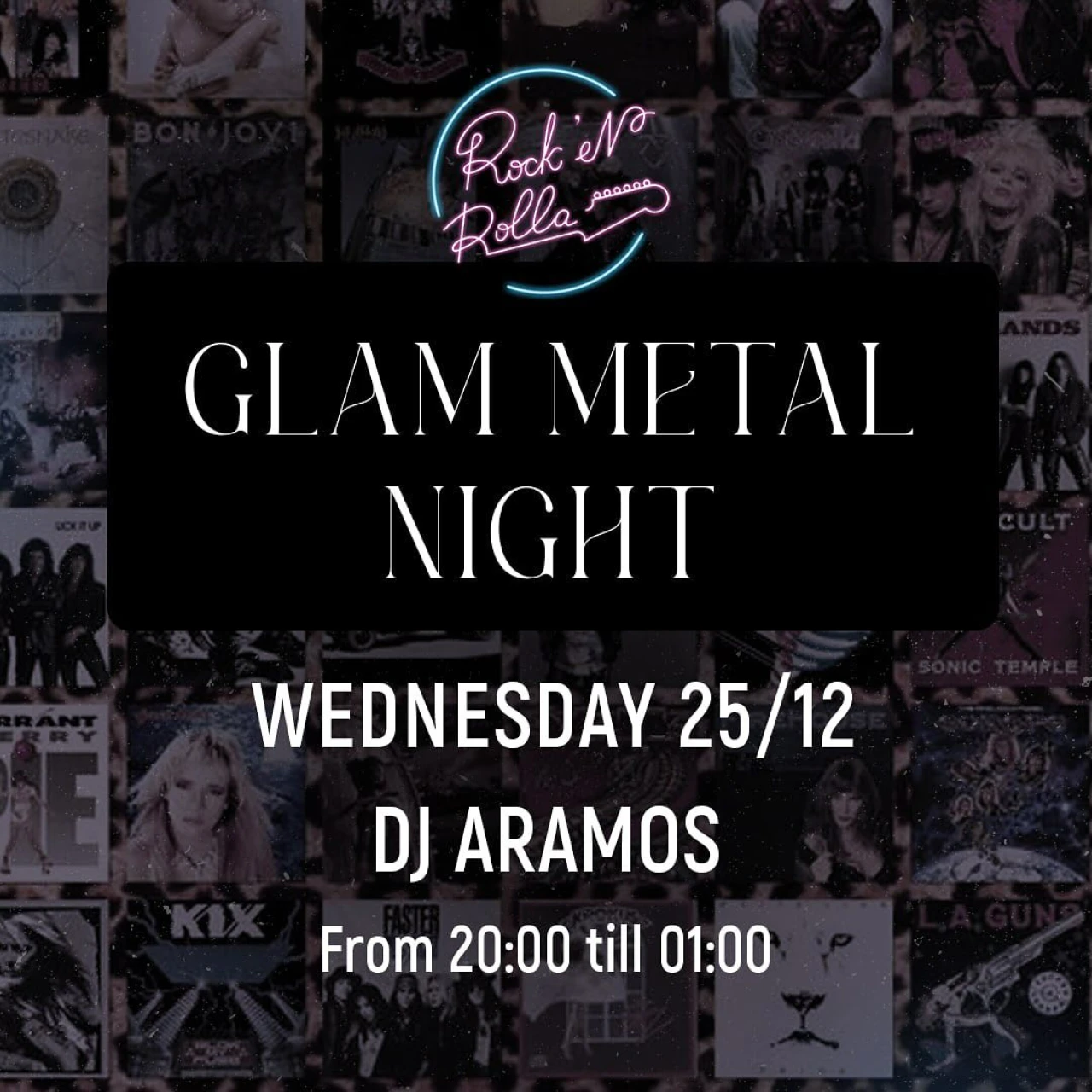 GLAM METAL NIGHT Rock’n’rolla 25 Tumanyan St, Yerevan