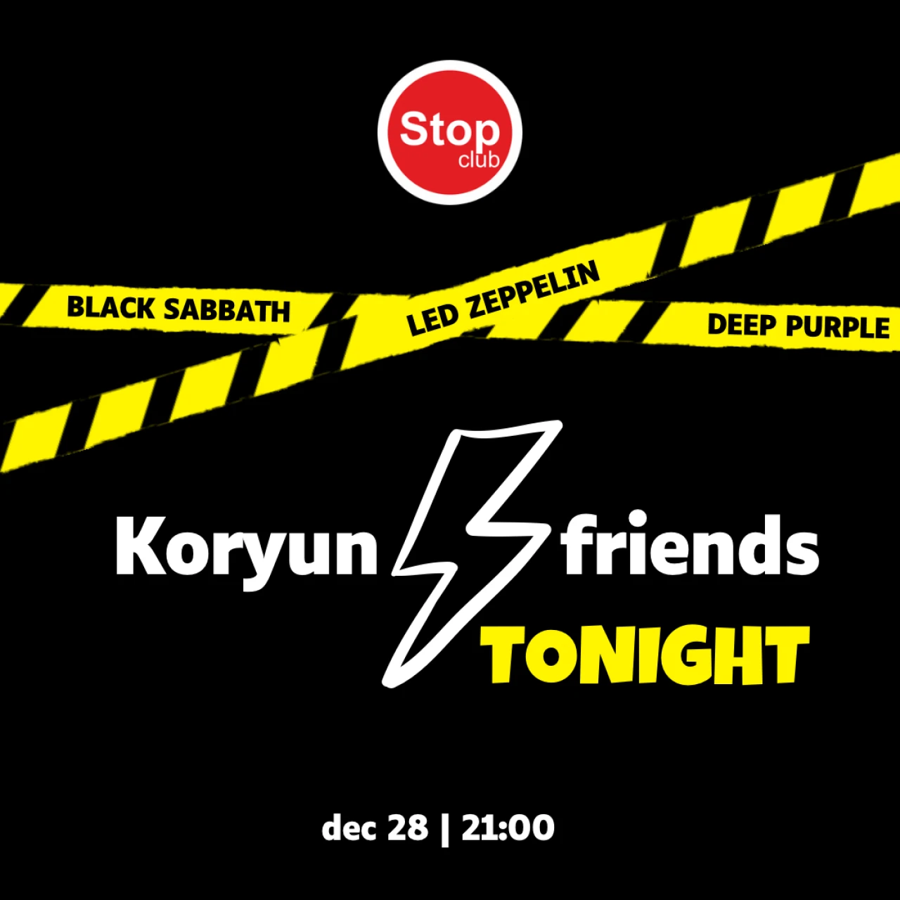 Rock cover night Stop Club 37 Moskovyan Street, Yerevan