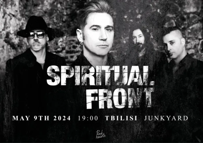 Spiritual Front in Tbilisi Junkyard Bar 2 Beri Gabriel Salosi I Turn, Tbilisi