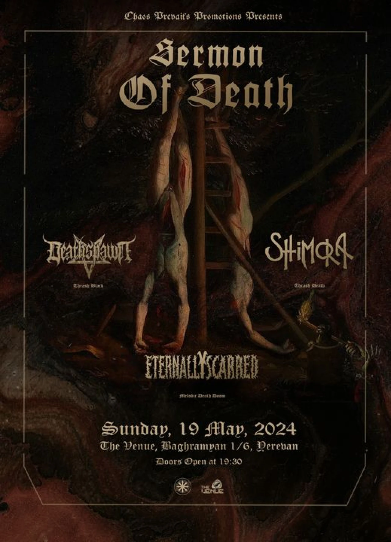 Sermon Of Death The Venue 5GQ7 6HG, Yerevan