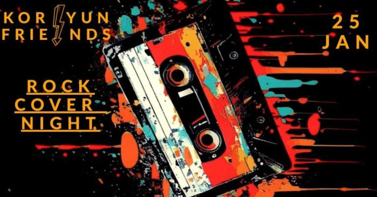 Rock Night with Koryun and Friends Stop Club 37 Moskovyan Street, Yerevan