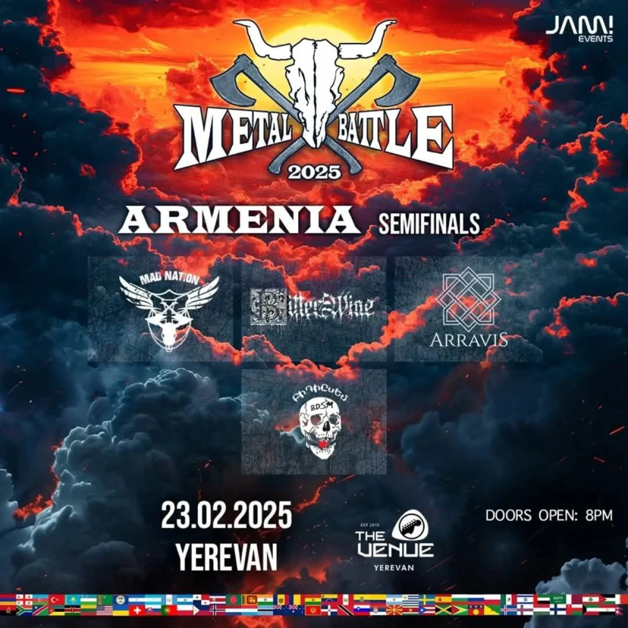 Metal battle Armenia semifinals The Venue Yerevan