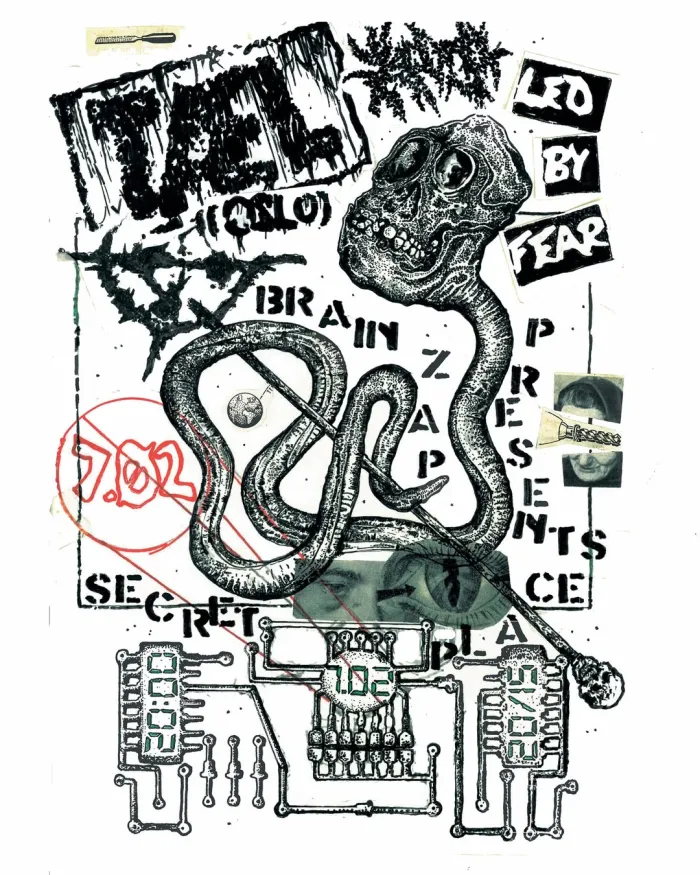 BRAIN ZAP (TÆL | LED BY FEAR | UGROZA) Secret Place 28 Anton Purtseladze St, Tbilisi