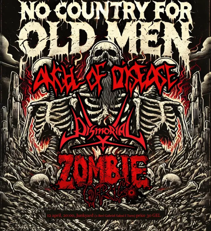 Angel of Disease | Dismorial | Zombie Orchestra Junkyard Club 2 Beri Gabriel Salosi I Turn, Tbilisi
