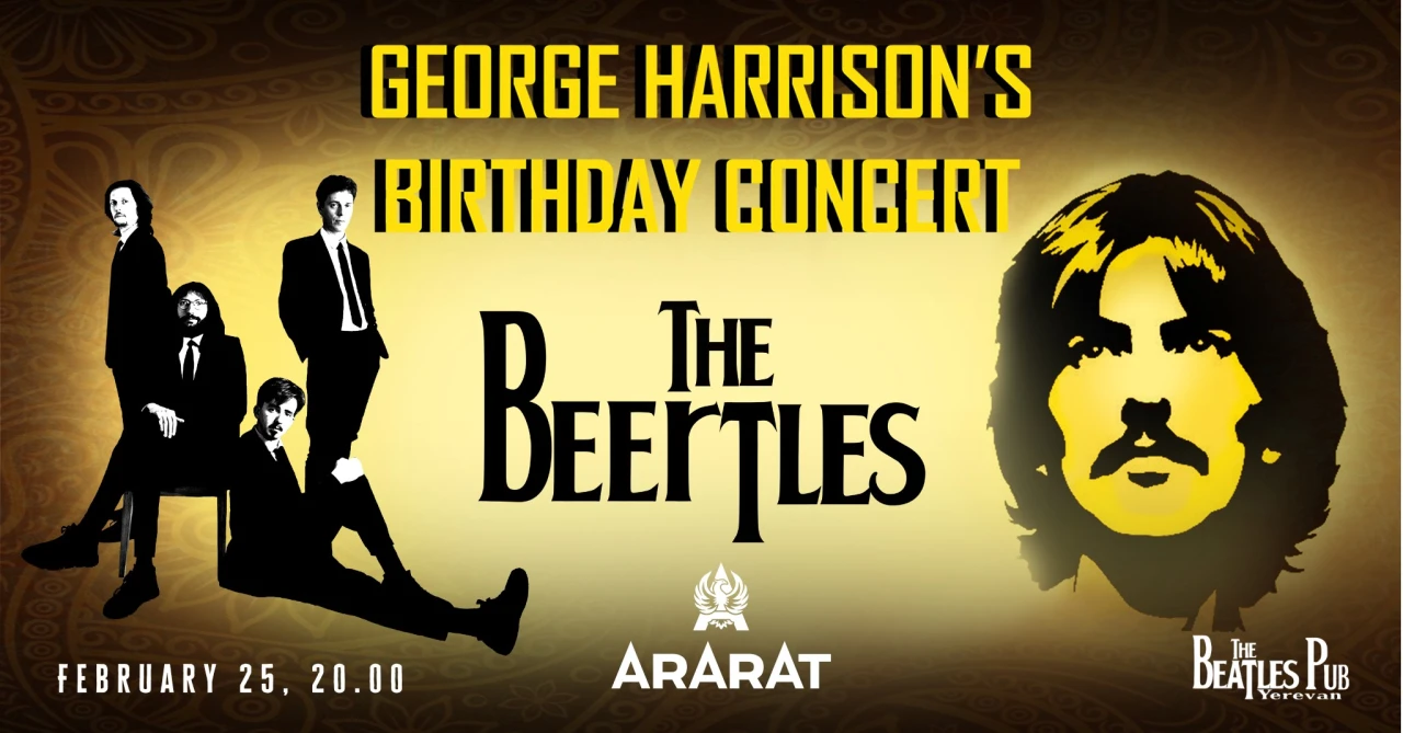 The Beertles - George Harrison's Birthday with Ararat Beatles Pub Yerevan 60 Pushkin St, Yerevan