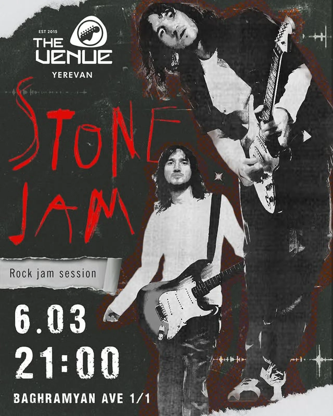 🎸 WELCOME TO STONE JAM 🎸 The Venue Yerevan