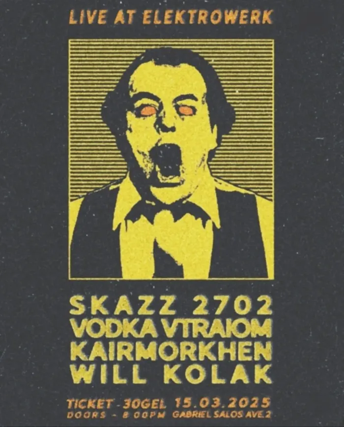 SKAZZ 2702 / VODKA VTRAIOM / KAIRMORKHEN / WILL KOLAK Junkyard Club 2 Beri Gabriel Salosi I Turn, Tbilisi