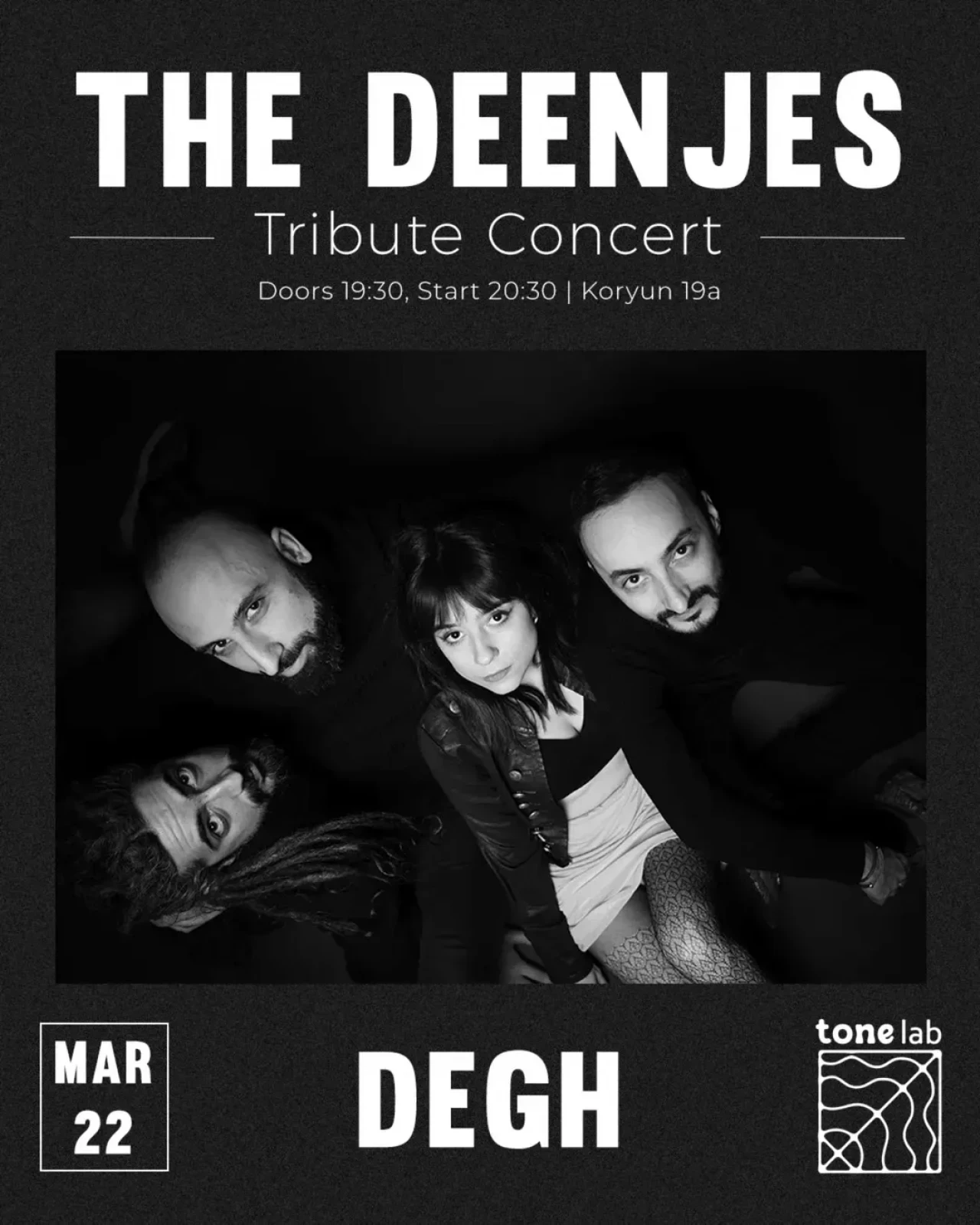 FairWind & Degh (The Deenjes Tribute Concert) ToneLab Studio 19a Koryun St, Yerevan