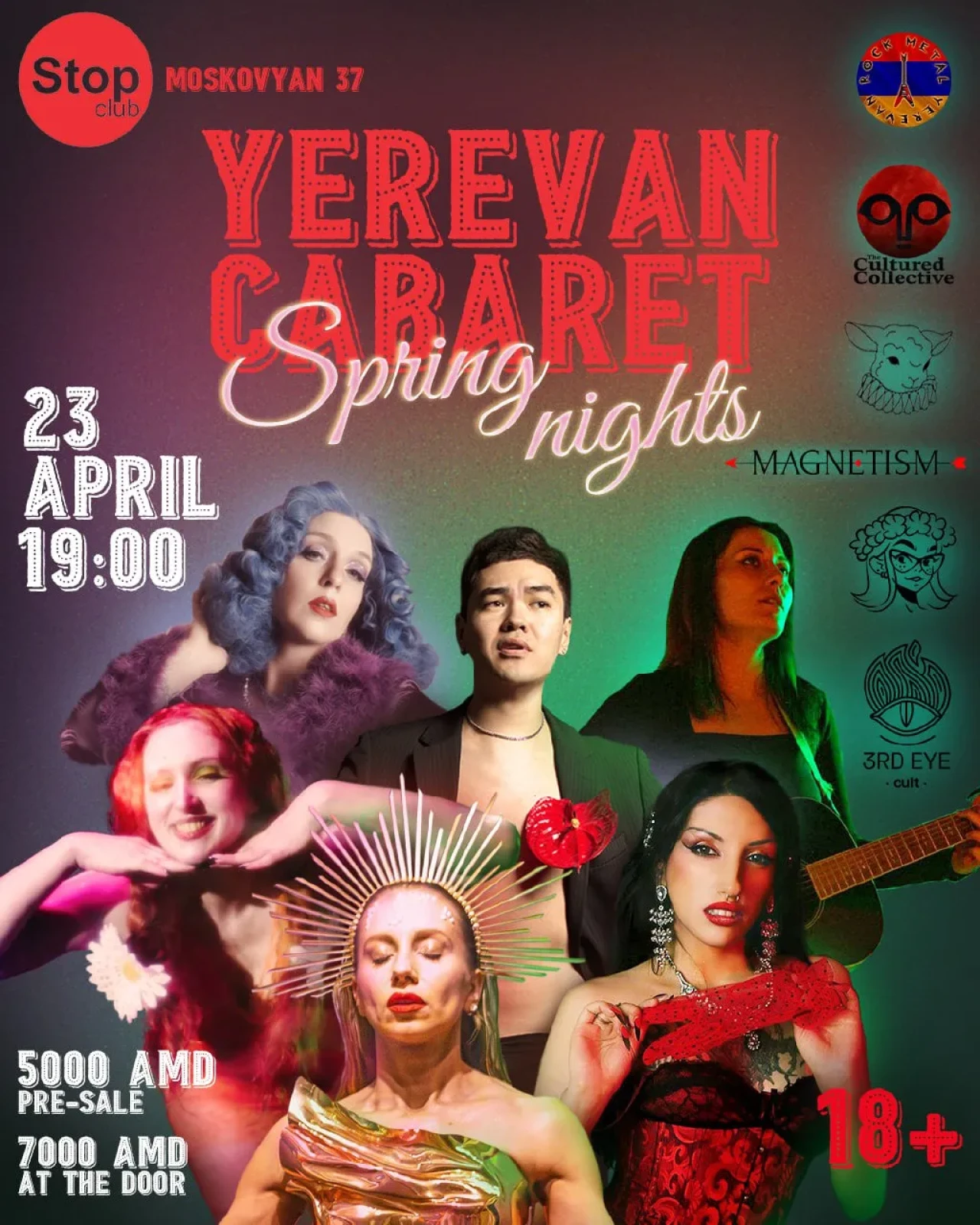 Yerevan Cabaret Spring Nights Stop Club 37 Moskovyan Street, Yerevan, Armenia