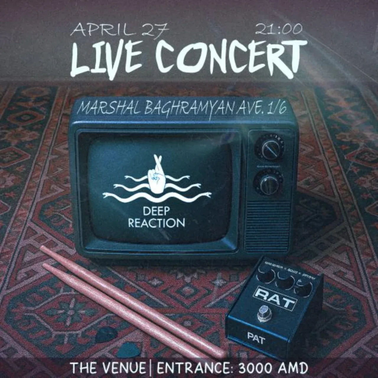 DEEP REACTION The Venue Yerevan