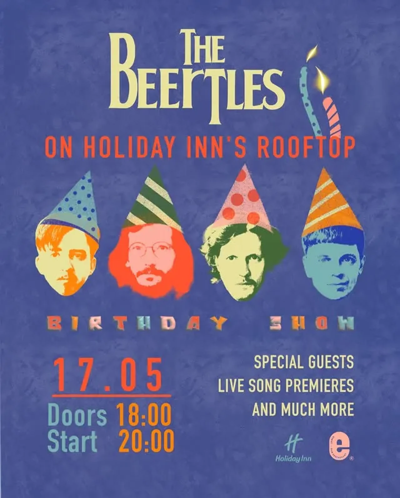 The Beertles 2nd Birthday Show! Holiday Inn Yerevan - Republic Square by IHG 2 Amiryan St, Yerevan