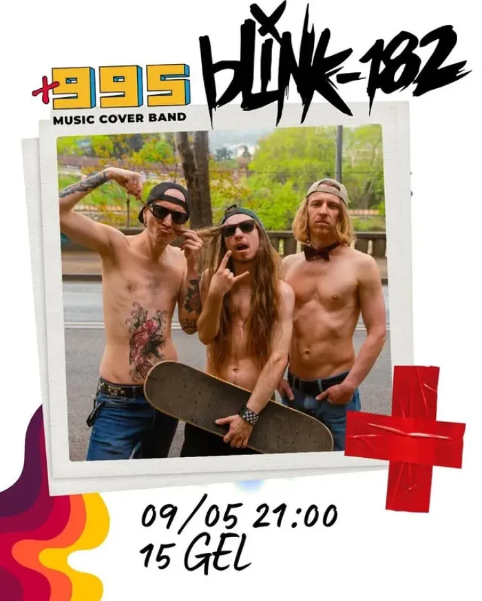 🎸 Tribute to Blink-182! 🎸 Philosof Club 6 Giorgi Akhvlediani St, Tbilisi