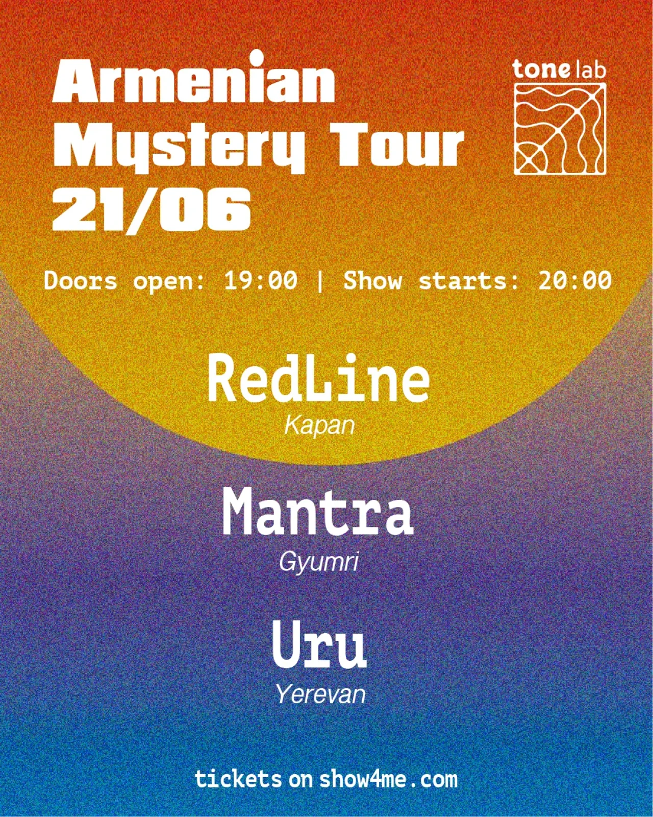live: RedLine, Mantra, Uru ToneLab Studio 19a Koryun St, Yerevan